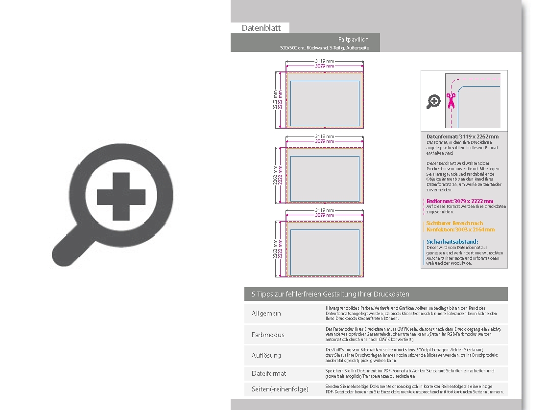 Product Bild komplettset_(3_w__nde)_f__r_faltzelt_faltpavillon_300_x_300_cm__au__en_einseitig_bedruckt