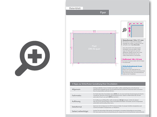Product Bild last-minute-flyer_din_a6_quer_(14_8_cm_x_10_5_cm)__einseitig_bedruckt