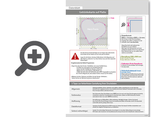 Product Bild getr__nkekarte_auf_platte_in_herz-form_konturgefr__st___einseitig_4_0-farbig_bedruckt