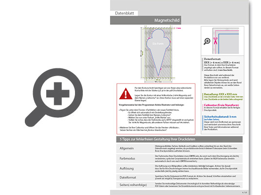 Product Bild hochwertiges_magnetschild_in_eis-form