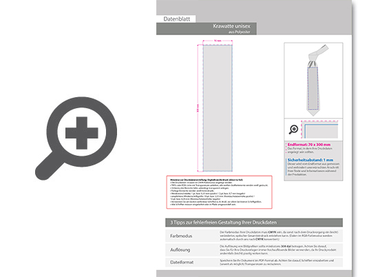 Product Bild krawatte_unisex