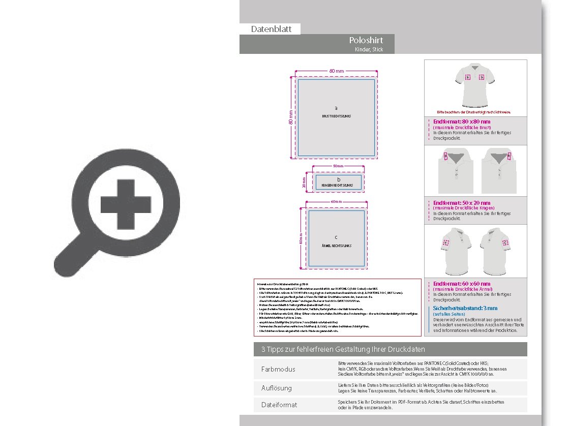 Product Bild poloshirt_kinder__basic_-_mit_vier_stickpositionen