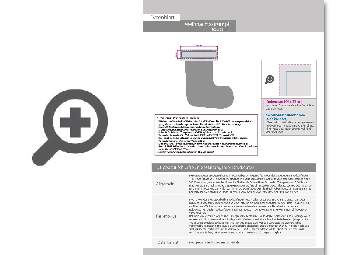 hochwertiger_non_woven_weihnachtsstrumpf__2-farbig__vorne_bestickt Product Bild hochwertiger_non_woven_weihnachtsstrumpf__2-farbig__vorne_bestickt